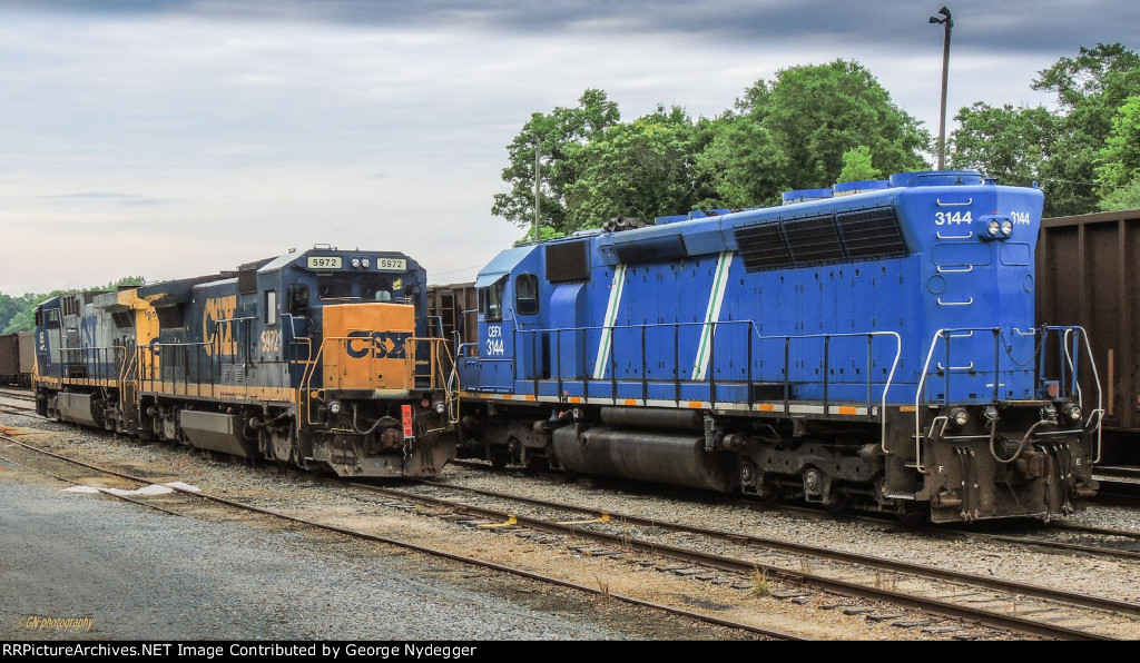 CEFX 3144 at the CSX Yard